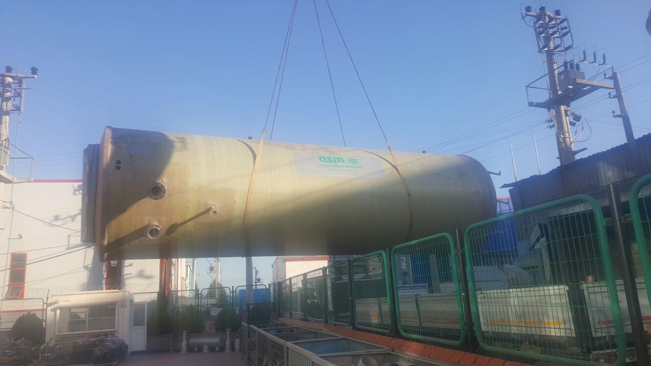 ASM Arıtma | İSKİ tarafından ihalesi yapılmış olan SİLİVRİ (Büyükkılıçlı) Paket Atıksu Arıtma kapsamında hazır terfi istasyonu fabrikamızda tamamlanmıştır.