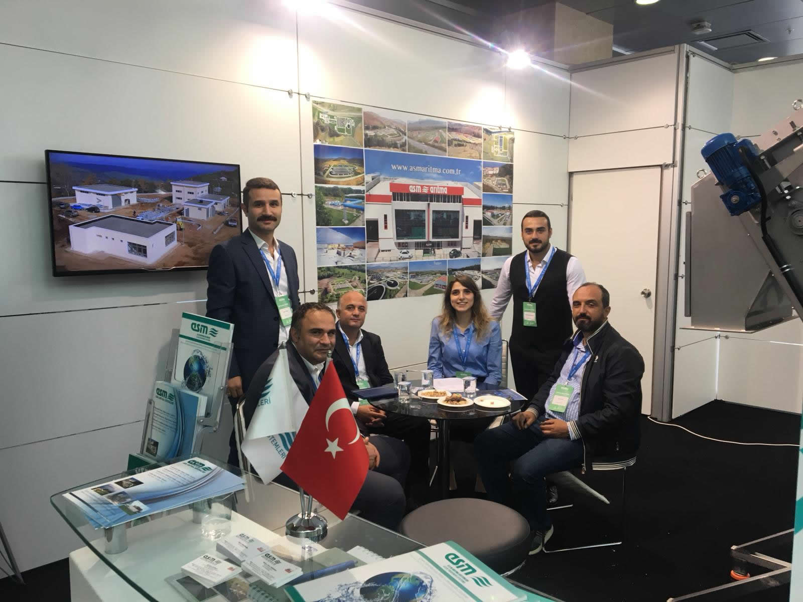 ASM Arıtma | 11-13 Ekim tarihleri arasında Haliç Kongre Merkezinde gerçekleşen İstanbul Su Kongresi ve Fuarı