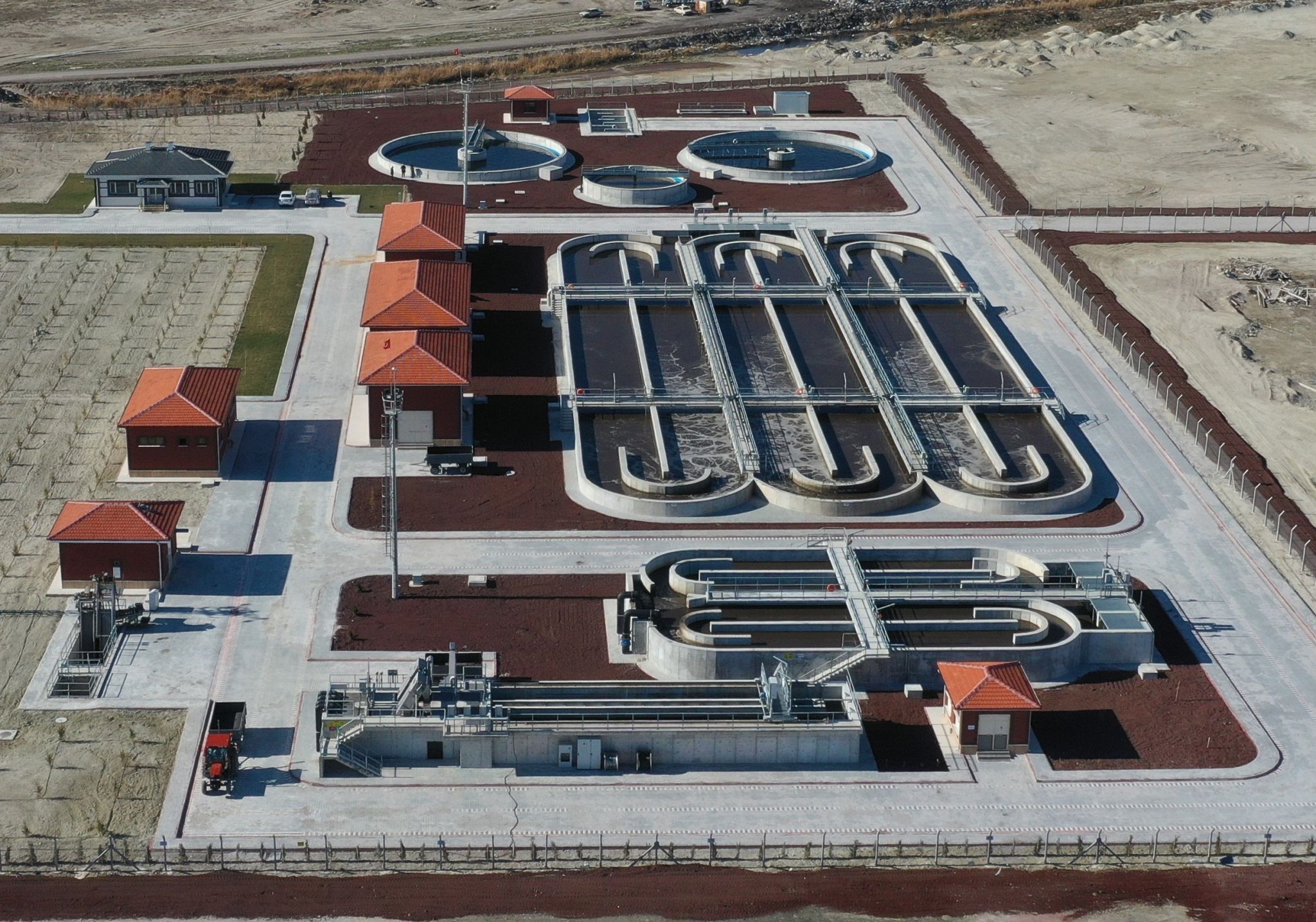 ASM Arıtma | Konya Karapınar Atıksu Arıtma Tesisinin devreye alma ve test işlemleri başarılı bir şekilde tamamlanmıştır.