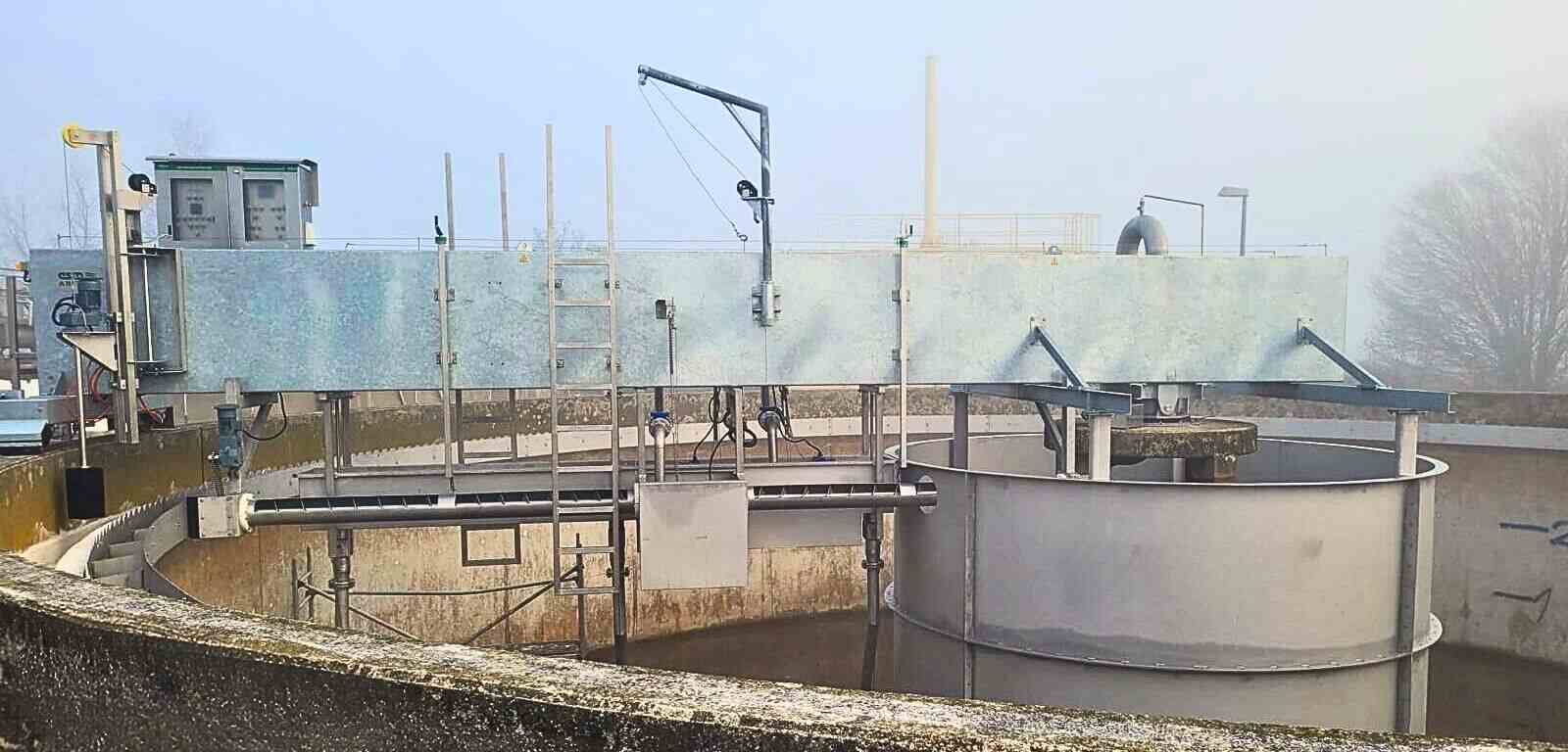 ASM Arıtma | Son Çökeltim Tankı Çamur Sıyırıcı Köprüsü
