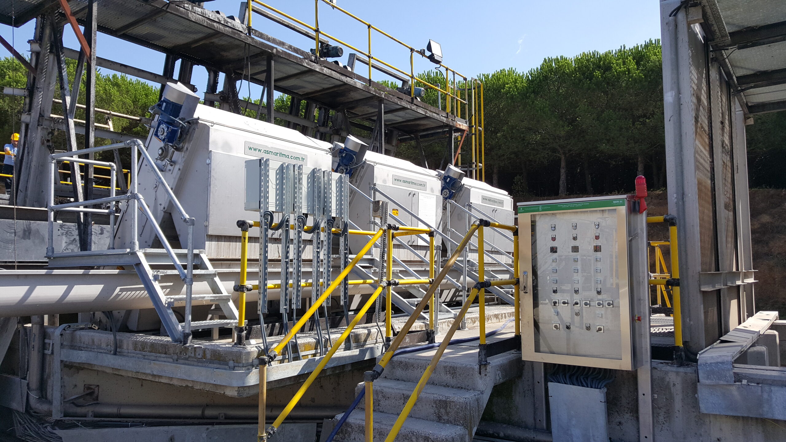 ASM Arıtma | Back Raked Mechanical Screen