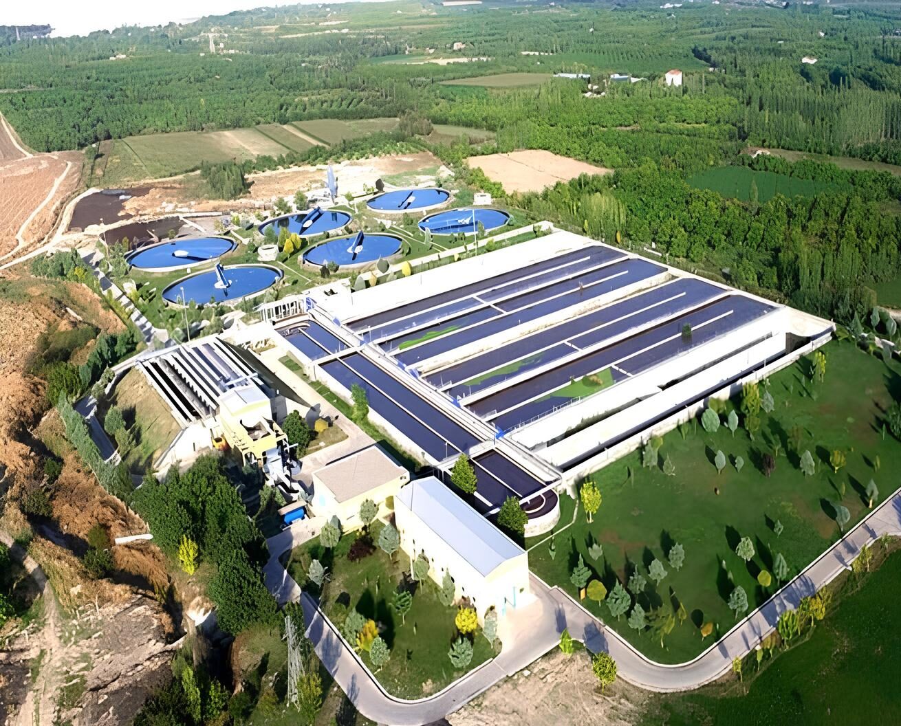 ASM Arıtma | MALATYA(MERKEZ) İLERİ BİYOLOJİK ATIKSU ARITMA TESİSİ ONARIMI İNŞAATI