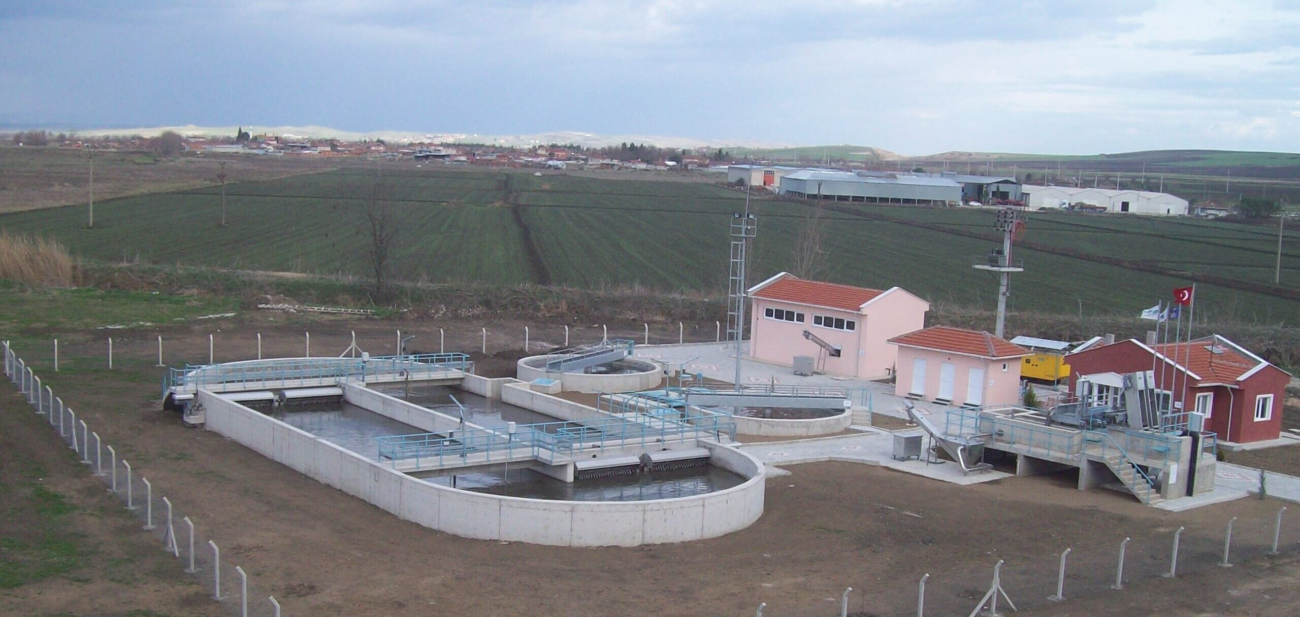 ASM Arıtma | Manyas(Balıkesir) Atıksu Arıtma Tesisi İnşaatı