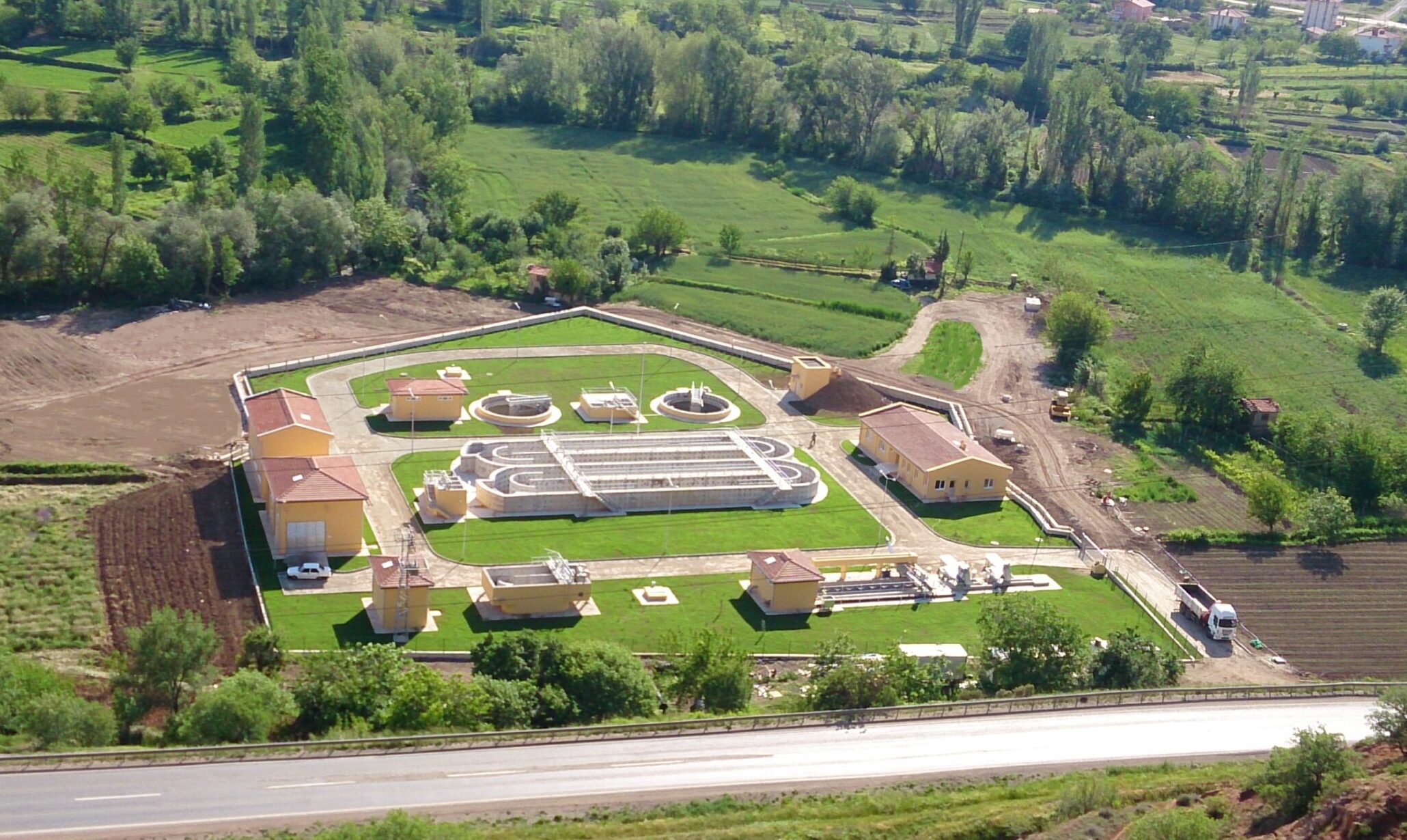 ASM Arıtma | NALLIHAN (ANKARA) ATIKSU ARITMA TESİSİ