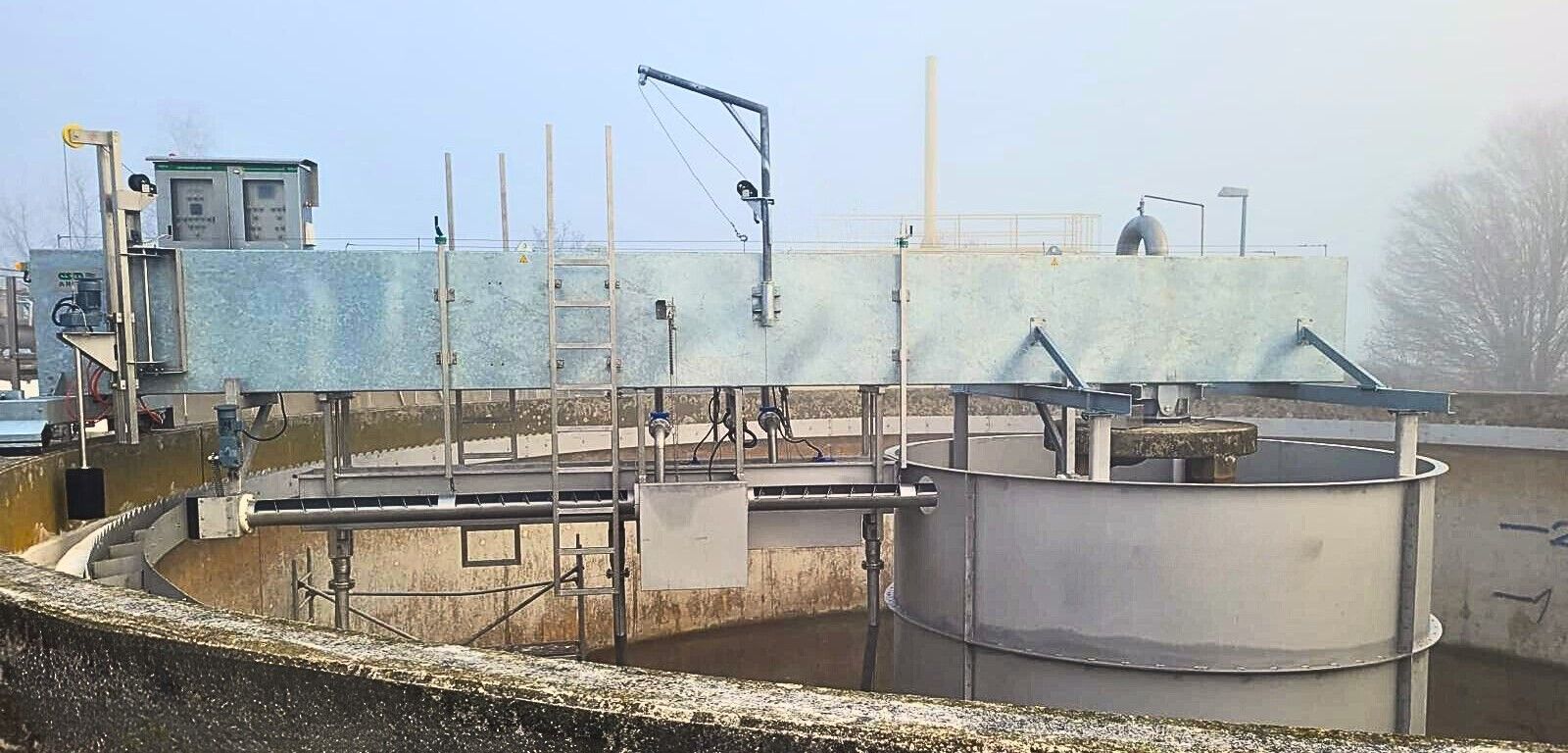 ASM Arıtma | Rotating Sedimentation Bridge And Scraper