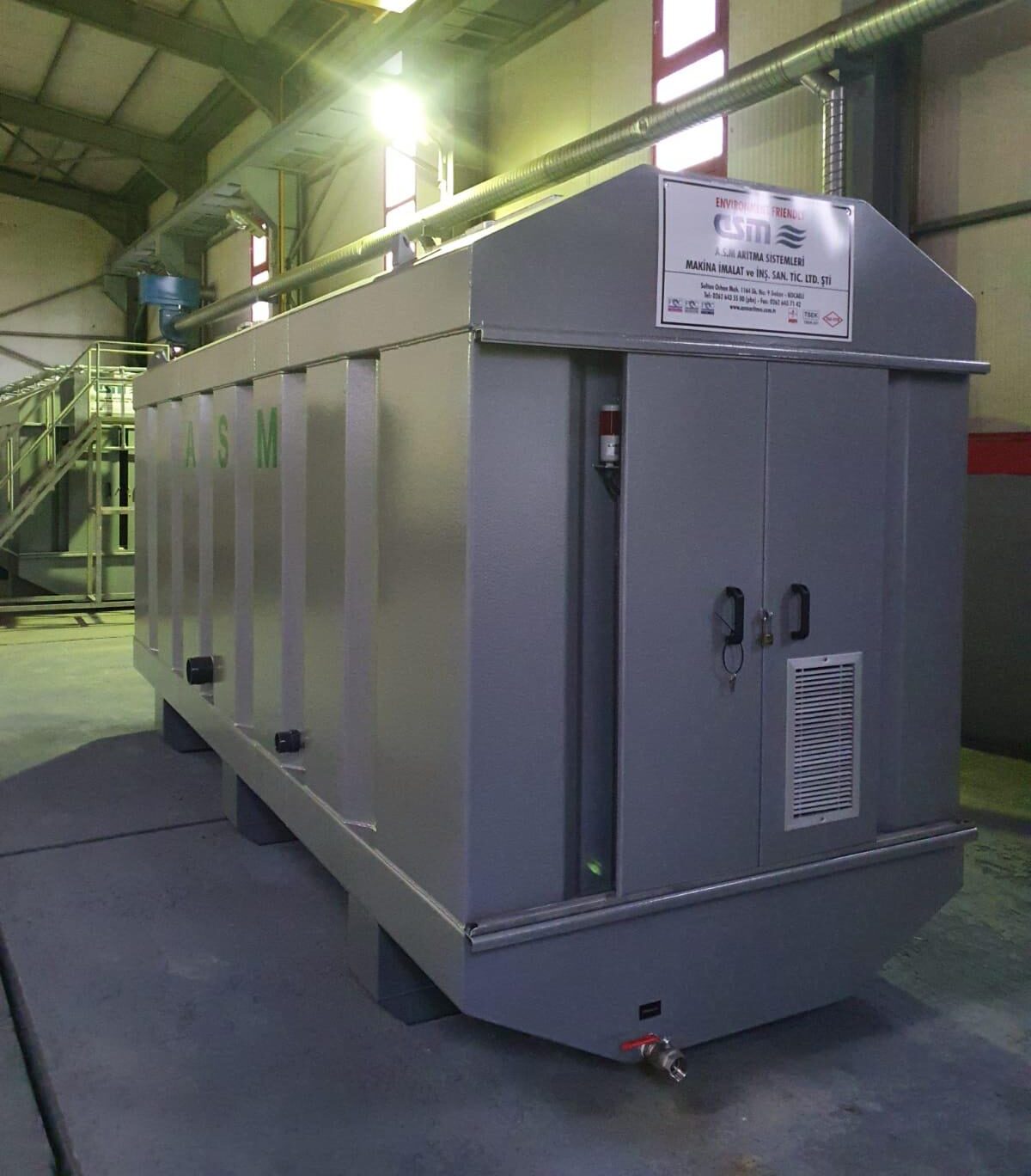 ASM Arıtma | PT-150 BİYOLOJİK ARITMA TESİSİ