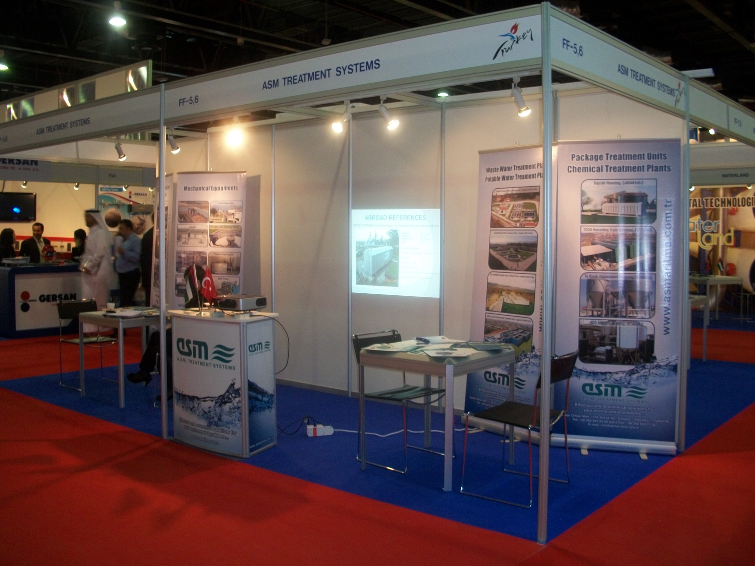 ASM Arıtma | We are at Wetex 2011 Fair in Dubai!
